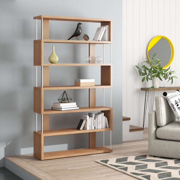 Latitude Run Tennessee 191Cm H x 110Cm W Etagere Bookcase & Reviews